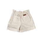 vintage twill paperbag shorts natural
