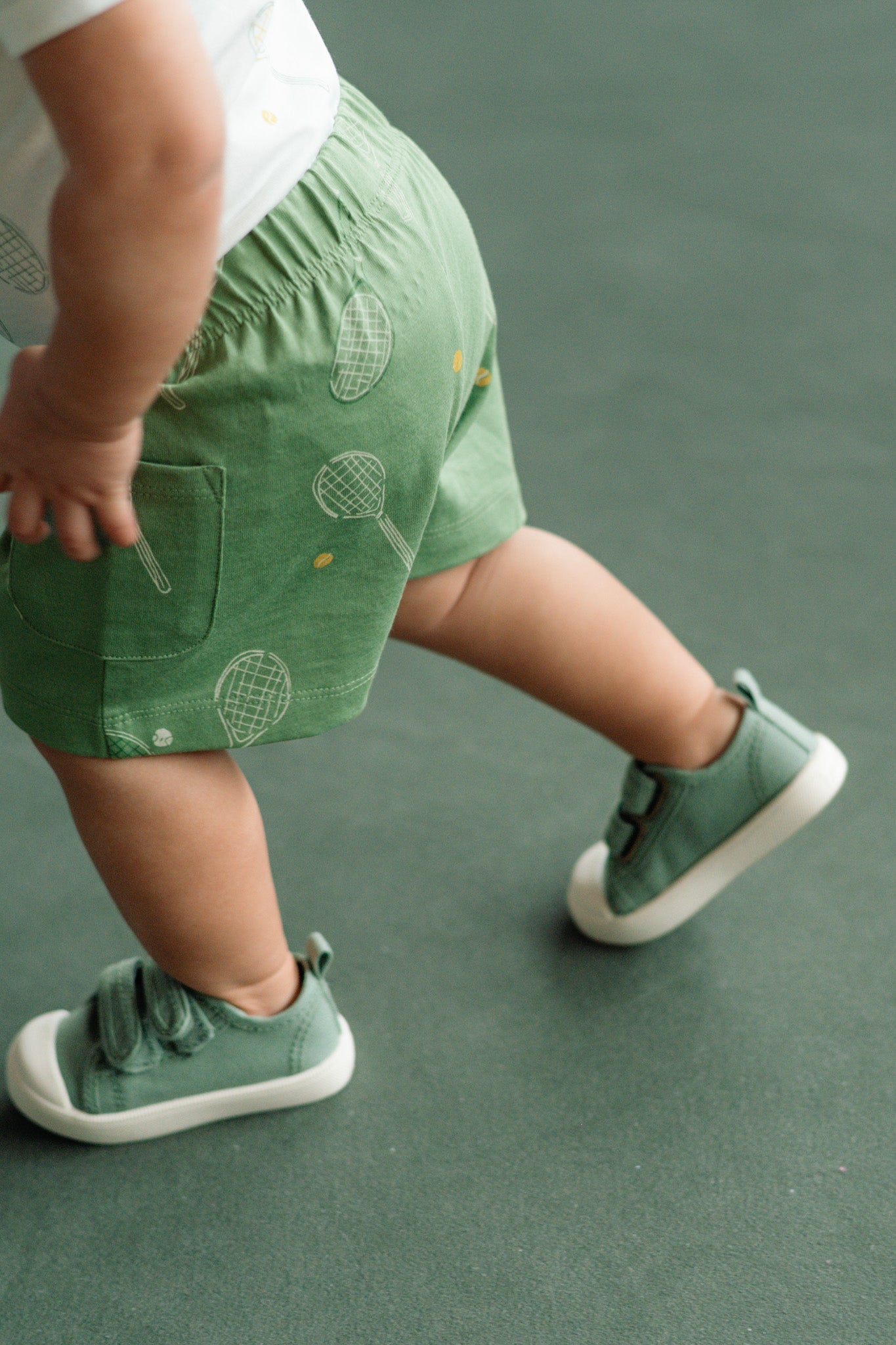 Tennis Short - Doubles Green