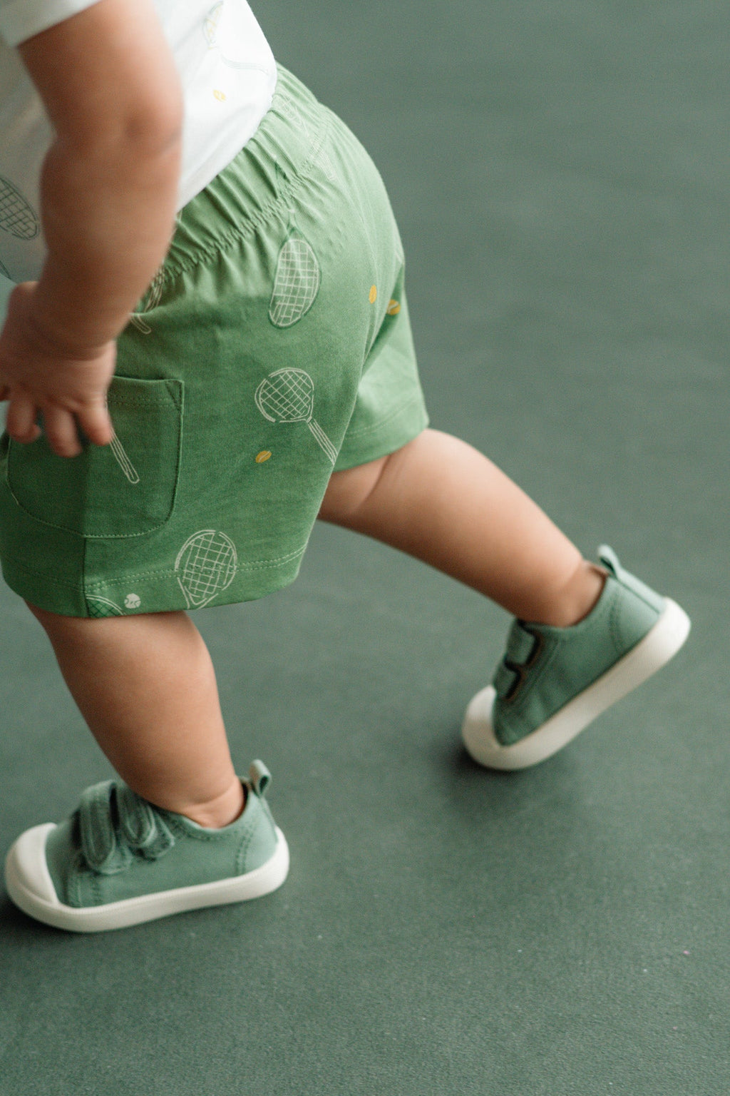 Tennis Short - Doubles Green