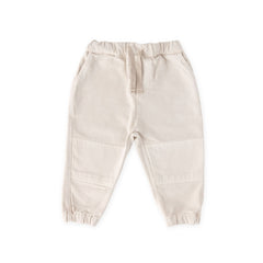 toddler vintage twill toddler utility jogger natural in neutrals pattern