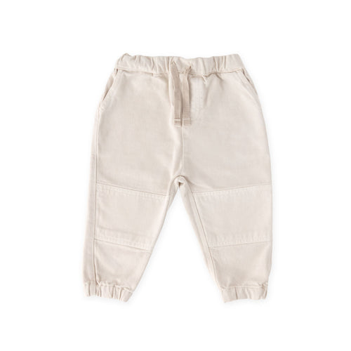 toddler vintage twill toddler utility jogger natural in neutrals pattern