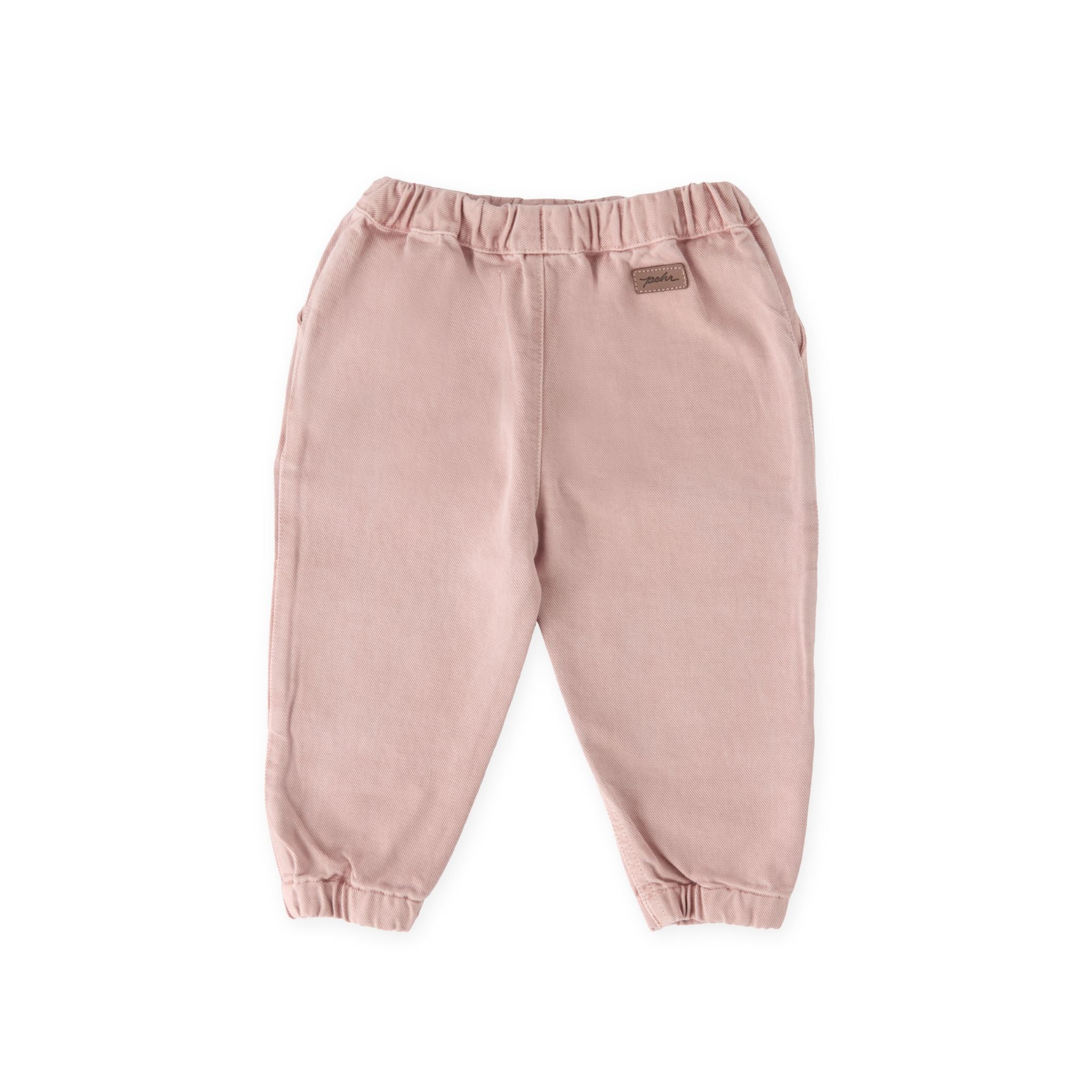 Vintage Twill Utility Jogger - Peony