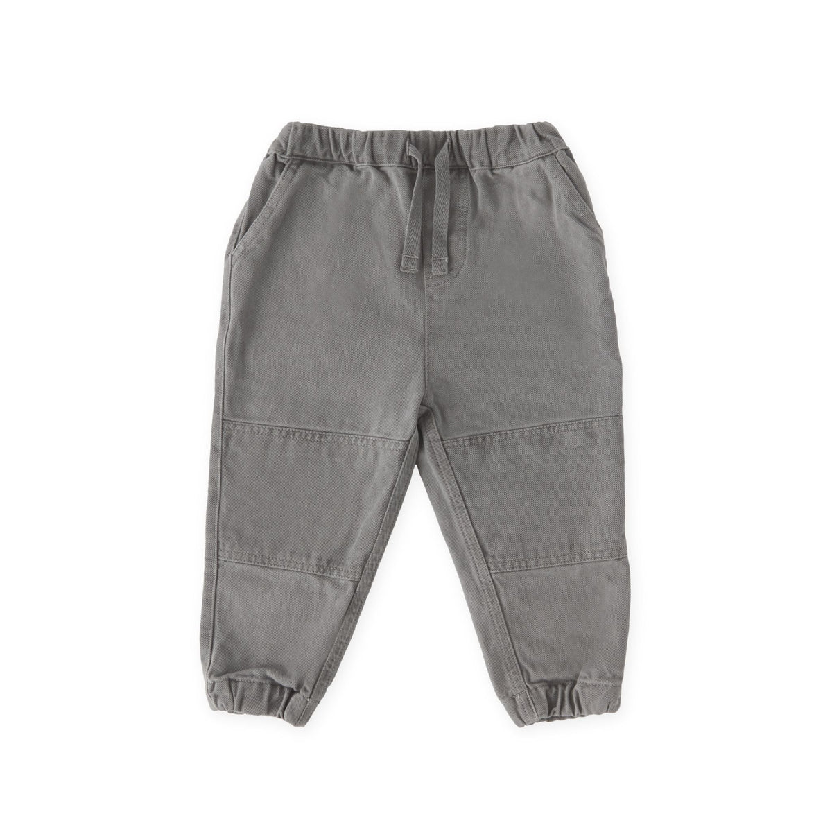 toddler vintage twill toddler utility jogger charcoal in neutrals pattern