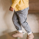 Vintage Twill Utility Jogger - Charcoal