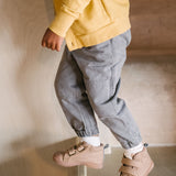 Vintage Twill Utility Jogger - Charcoal