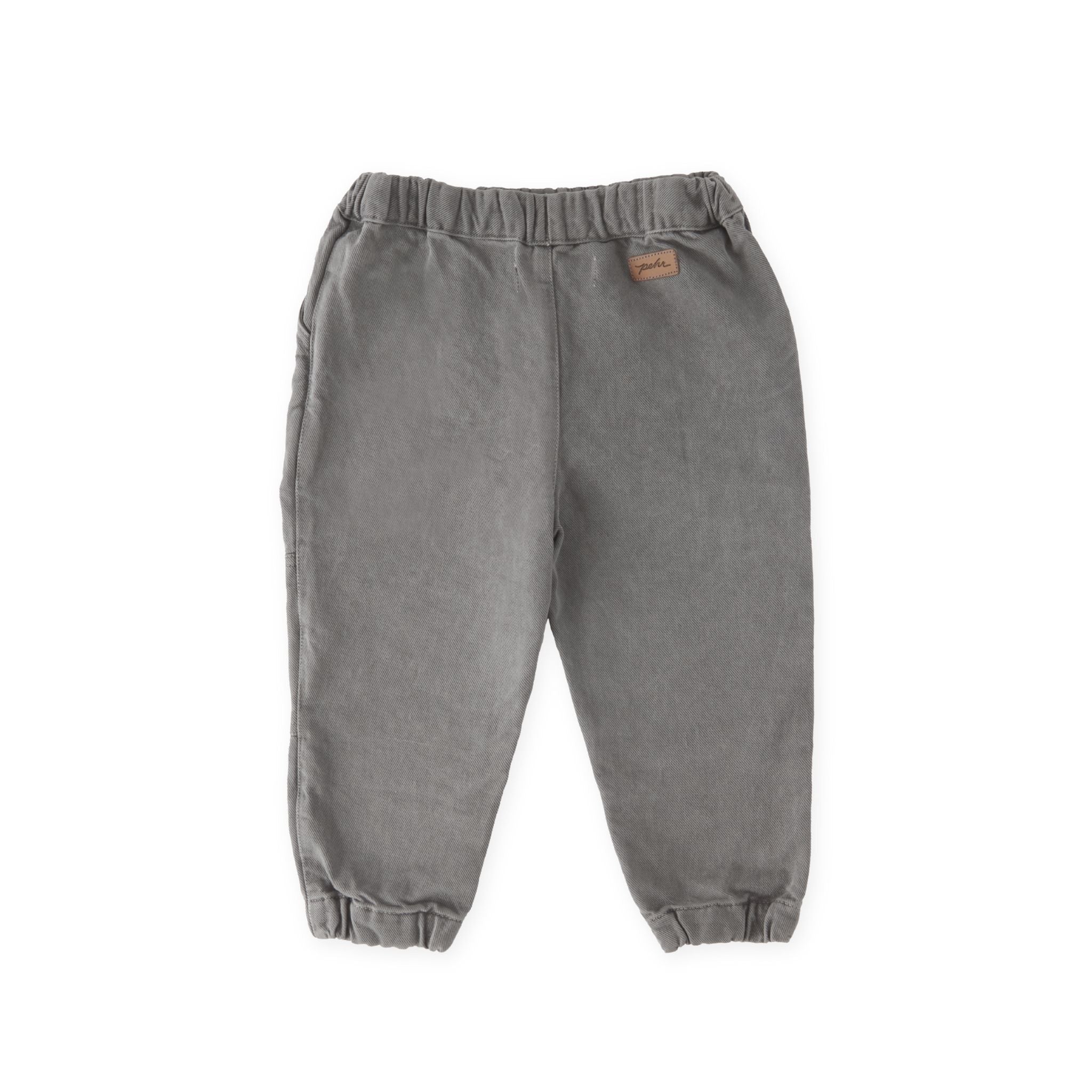 Vintage Twill Utility Jogger - Charcoal