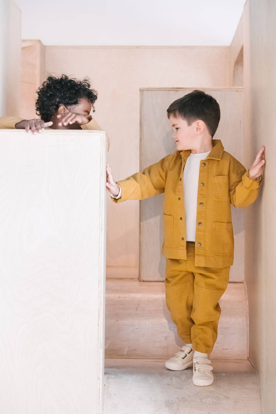 Vintage Twill Utility Jogger - Caramel