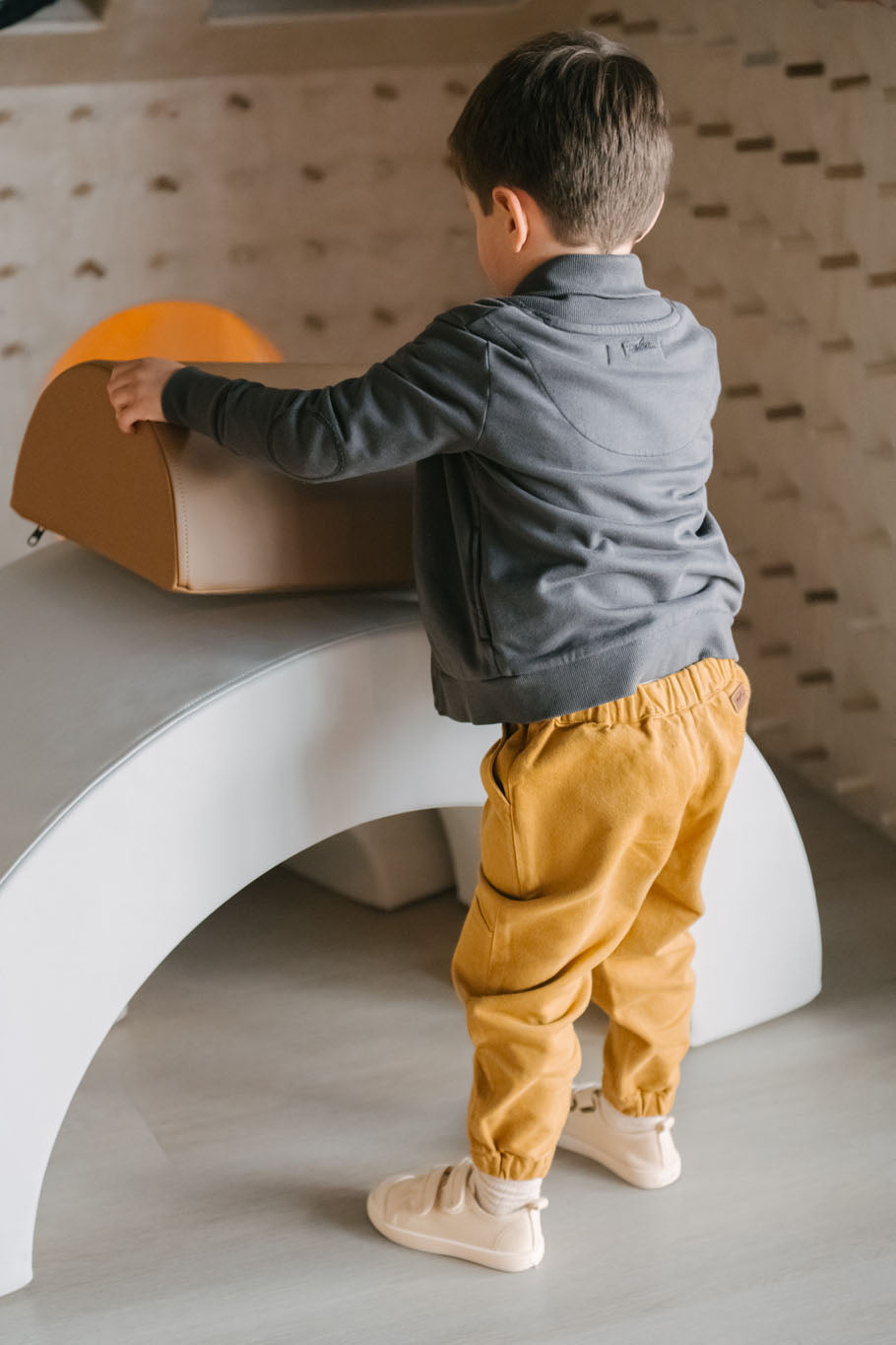 Vintage Twill Utility Jogger - Caramel