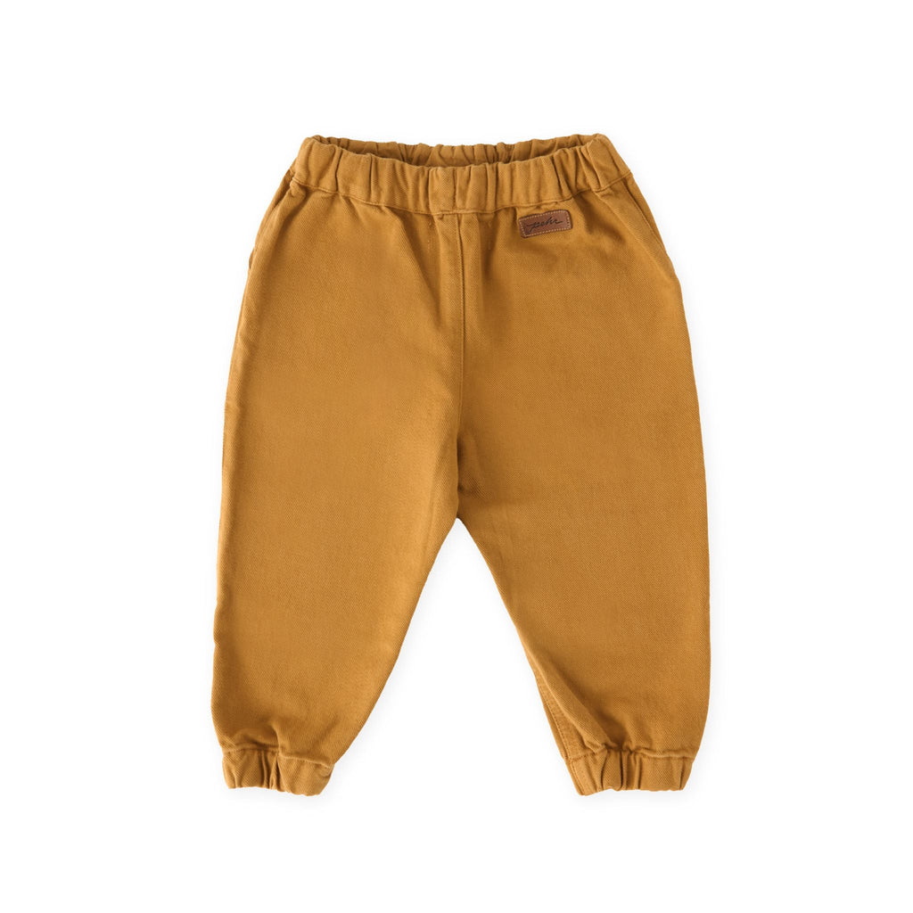 toddler vintage twill toddler utility jogger caramel