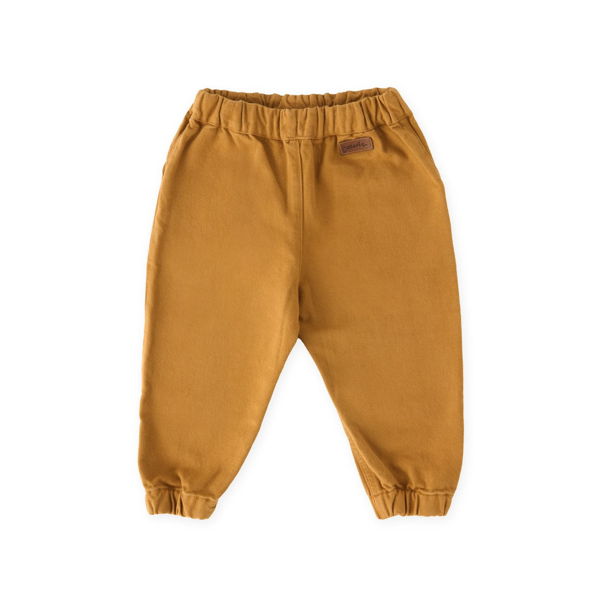 toddler vintage twill toddler utility jogger caramel