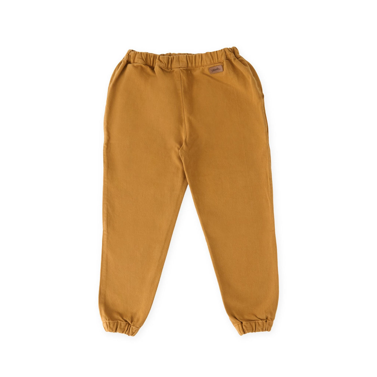 kids vintage twill kids utility jogger caramel