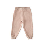 kids teddy fleece kids jogger rose pink in pinks pattern