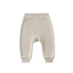 Teddy Fleece Harem Pant - Stone