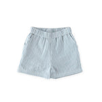 Seersucker Shorts - Marine Blue