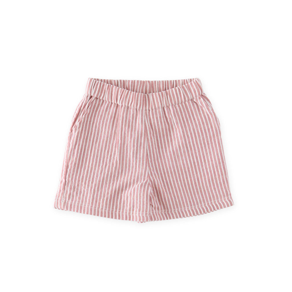 seersucker shorts anchor red in reds pattern