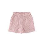 seersucker shorts anchor red in reds pattern