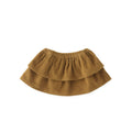 corduroy skirt ochre in yellows pattern