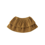corduroy skirt ochre in yellows pattern