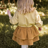 Corduroy Skirt - Ochre