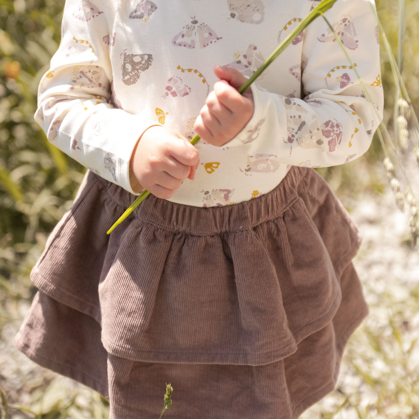 corduroy skirt thistle