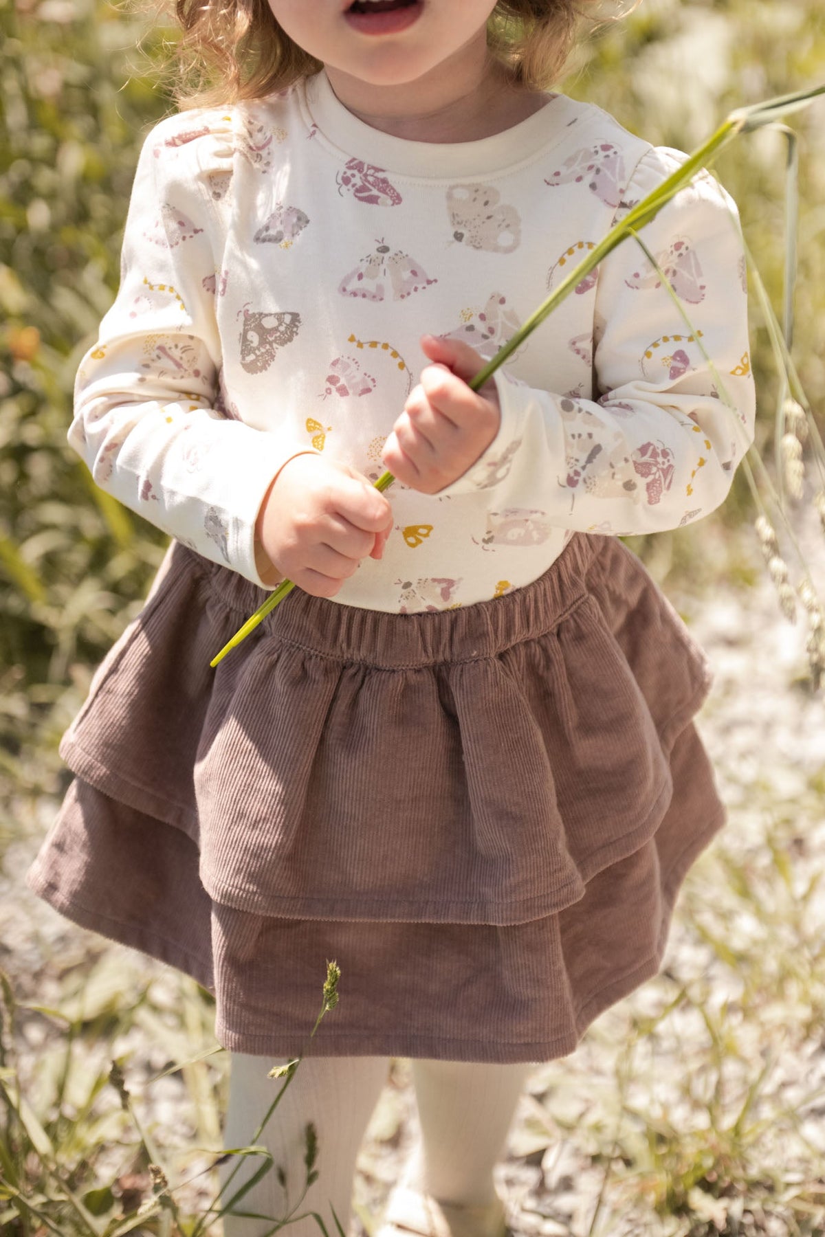 corduroy skirt thistle