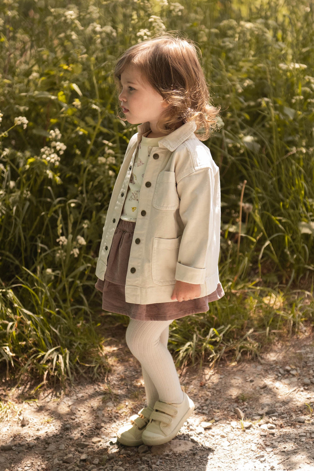 corduroy skirt thistle