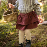 Corduroy Skirt - Mulberry