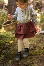 corduroy skirt mulberry