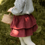 Corduroy Skirt - Mulberry