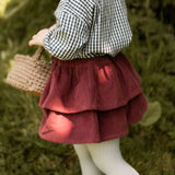 Corduroy Skirt - Mulberry
