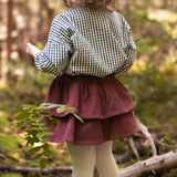 Corduroy Skirt - Mulberry