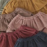 Corduroy Skirt - Mulberry