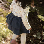 Corduroy Skirt - Ink Blue