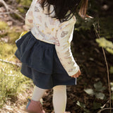 Corduroy Skirt - Ink Blue