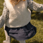 Corduroy Skirt - Ink Blue