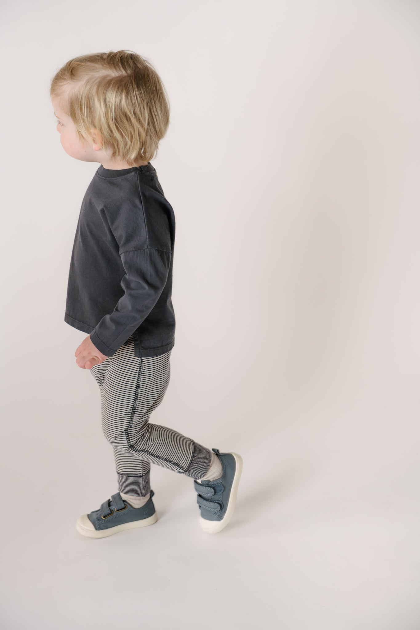 Sailor Stripe Harem Pant - Ink