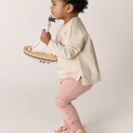 Sailor Stripe Harem Pant - Tea Rose