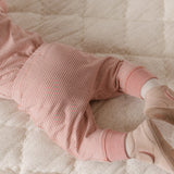 Sailor Stripe Harem Pant - Tea Rose