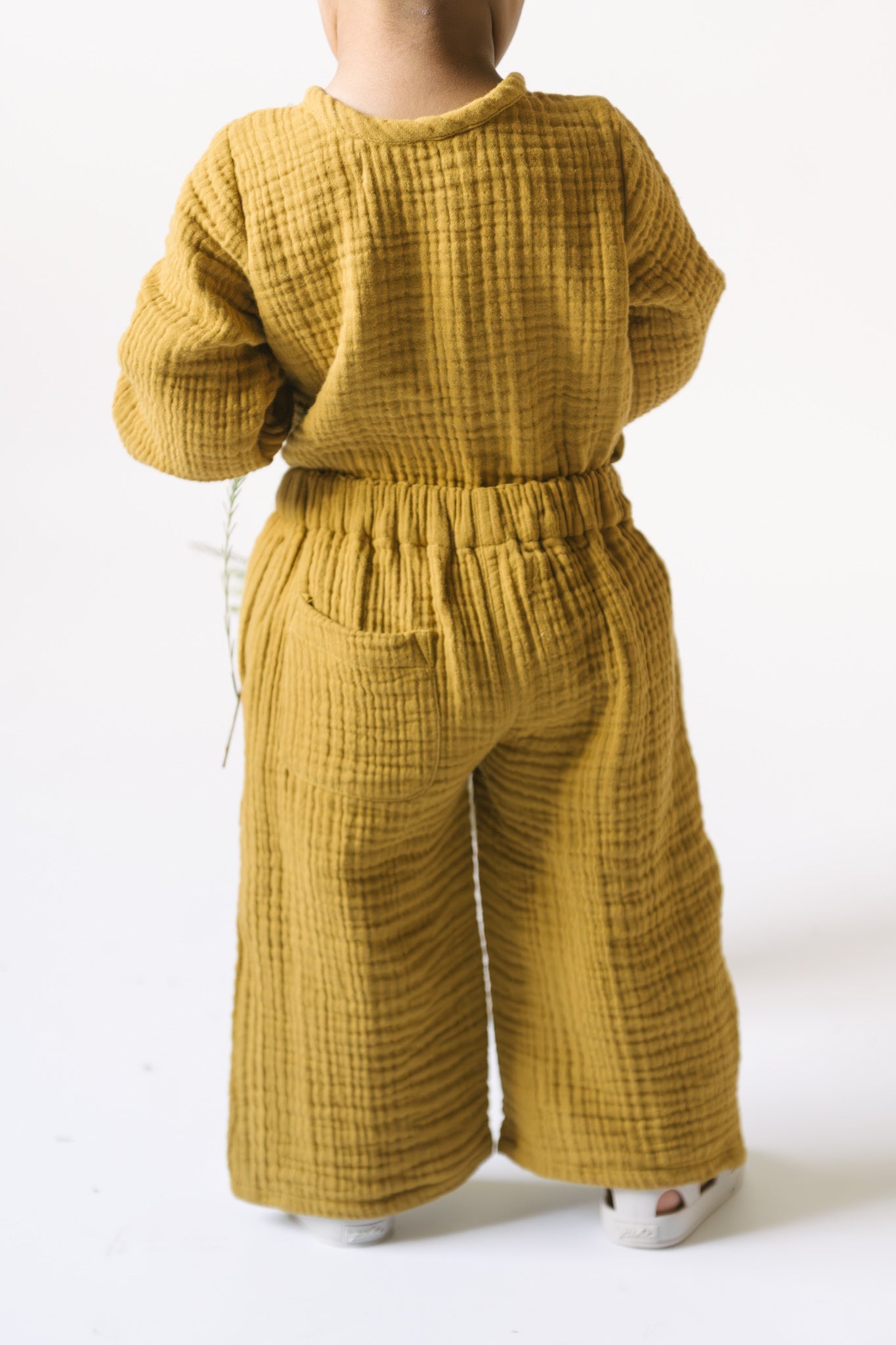 Muslin Pant - Dijon
