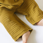 Muslin Pant - Dijon
