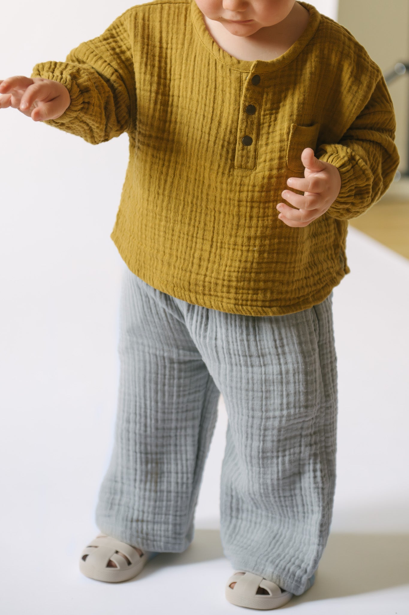 Muslin Pant - Puddle