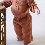 Muslin Pant - Sienna