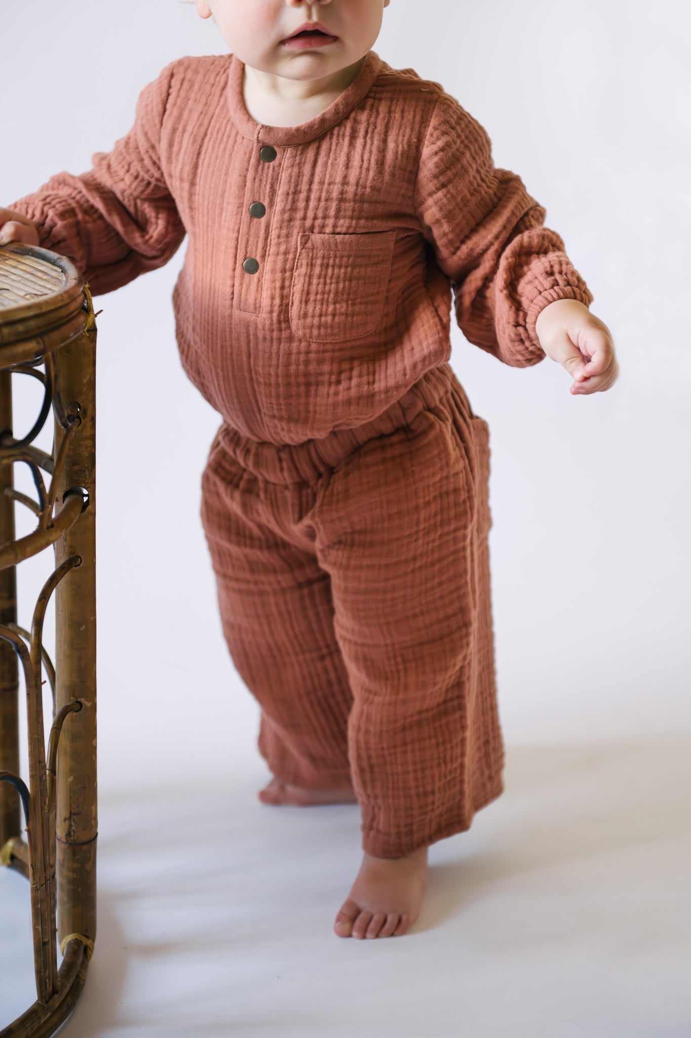 Muslin Pant - Sienna