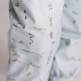 Park Splash Pant - Crawling Critters Blue