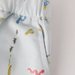 Park Splash Pant - Crawling Critters Blue