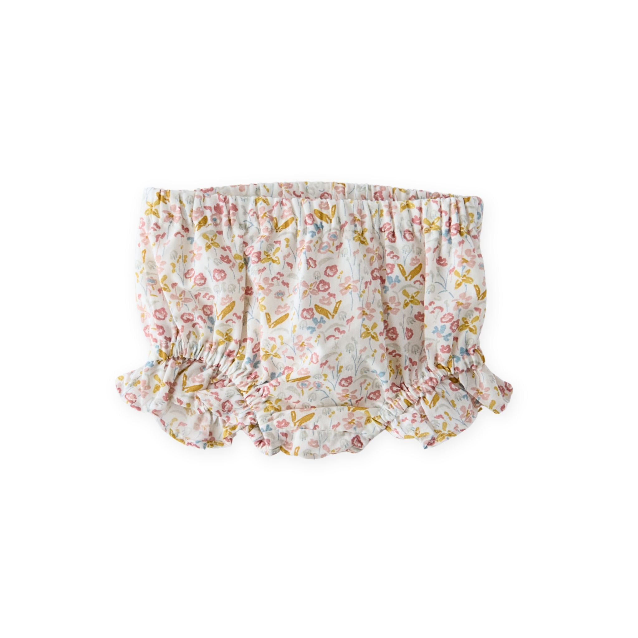 ruffle bloomer floret in multi pattern