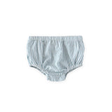 Seersucker Bloomer - Marine Blue