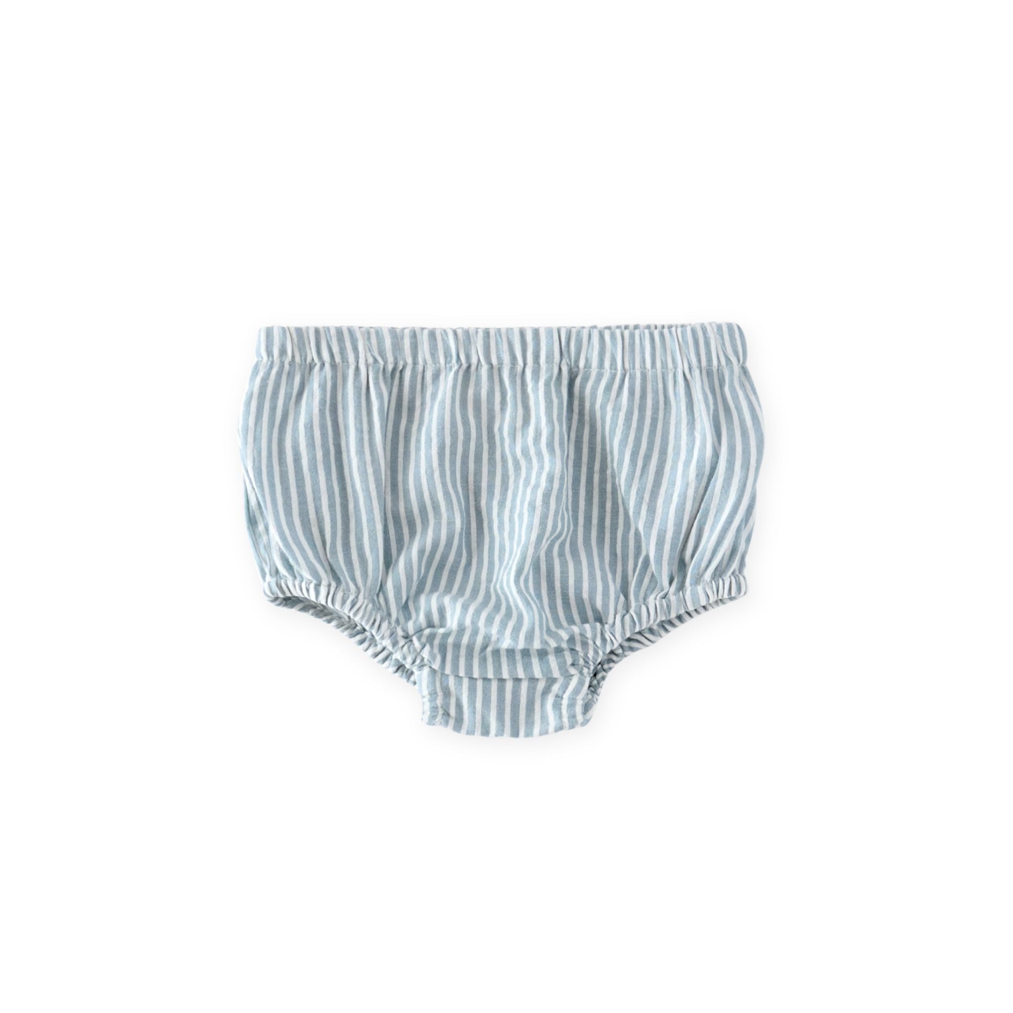 Seersucker Bloomer - Marine Blue