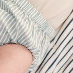 Seersucker Bloomer - Marine Blue