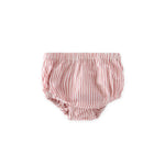 Seersucker Bloomer - Anchor Red